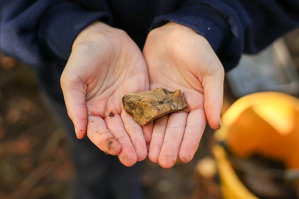12. Flint artefact