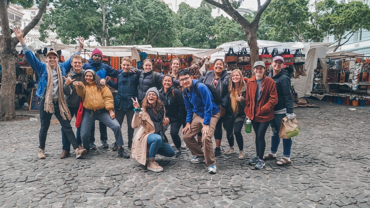Stellenbosch Students at Summer School