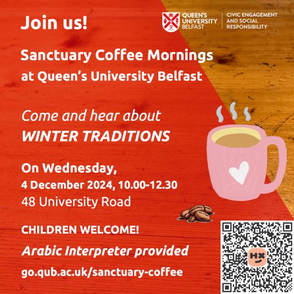 Sanctuary Coffee Morning on Winter Traditions and Festivals