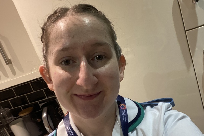 Midwifery student Charlene