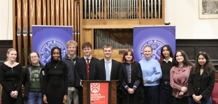 Literific Society members