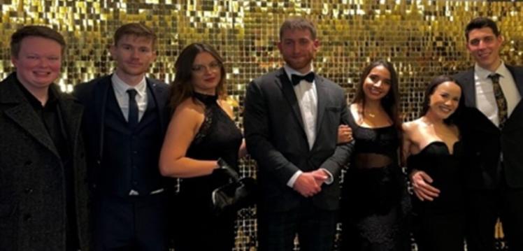 Students at the HAPP formal