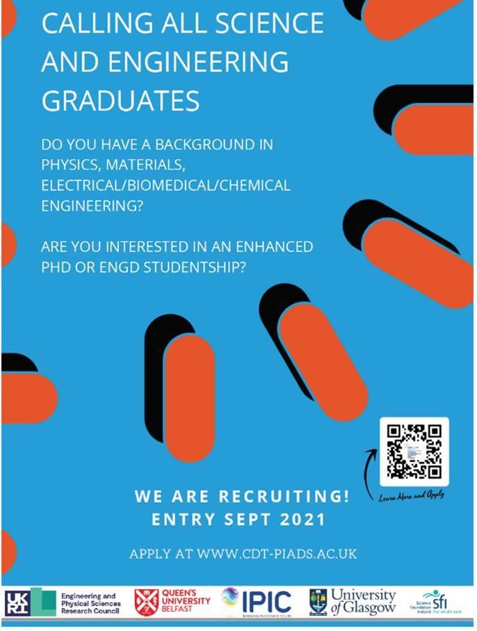 CALLING ALL SCIENCE ND ENGINEERING GRADUATE