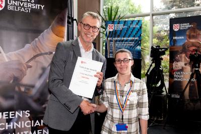 Technician Award for Contribution to Research
Runner up: Mary Hanna, Faculty MHLS